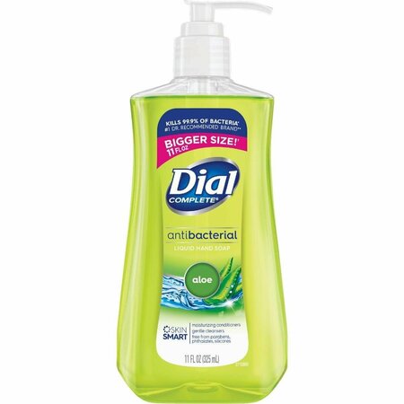 DIAL 11 Oz. Aloe Antibacterial Liquid Hand Soap with Moisturizer 2499953